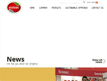 Tablet Screenshot of ecosac.com.pe